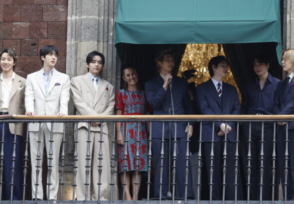 Claudia Sheinbaum recibe a BTS en Palacio Nacional: Fortalecen lazos entre México y Corea del Sur