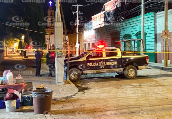 Fallece hombre de 60 años en taquería de la calle Guerrero; FGE investiga