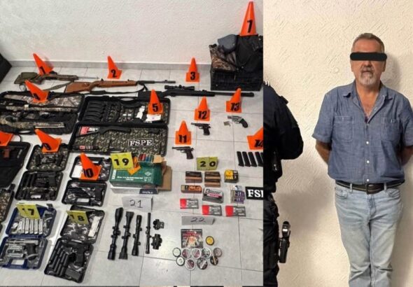 Decomiso de armas en León: caen un sujeto y 14 armas tras cateo de las fuerzas federales