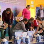Arranca en Dolores Hidalgo entrega histórica de más de 10,000 pares de tenis escolares para apoyar la economía familiar